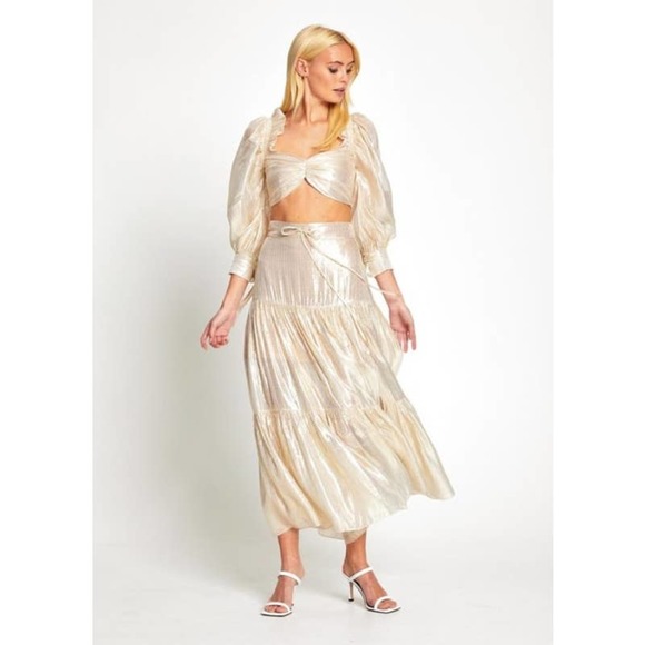 Alice McCall Santa Monica Crop Top and Skirt Set 6 NEW - Picture 7 of 7